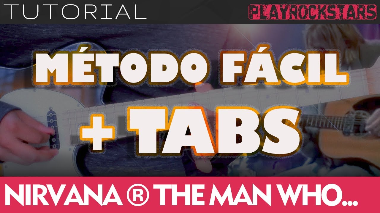 como tocar THE MAN WHO SOLD THE WORLD en guitarra NIRVANA ⭐️ TUTORIAL / ACORDES / SOLO / TABS
