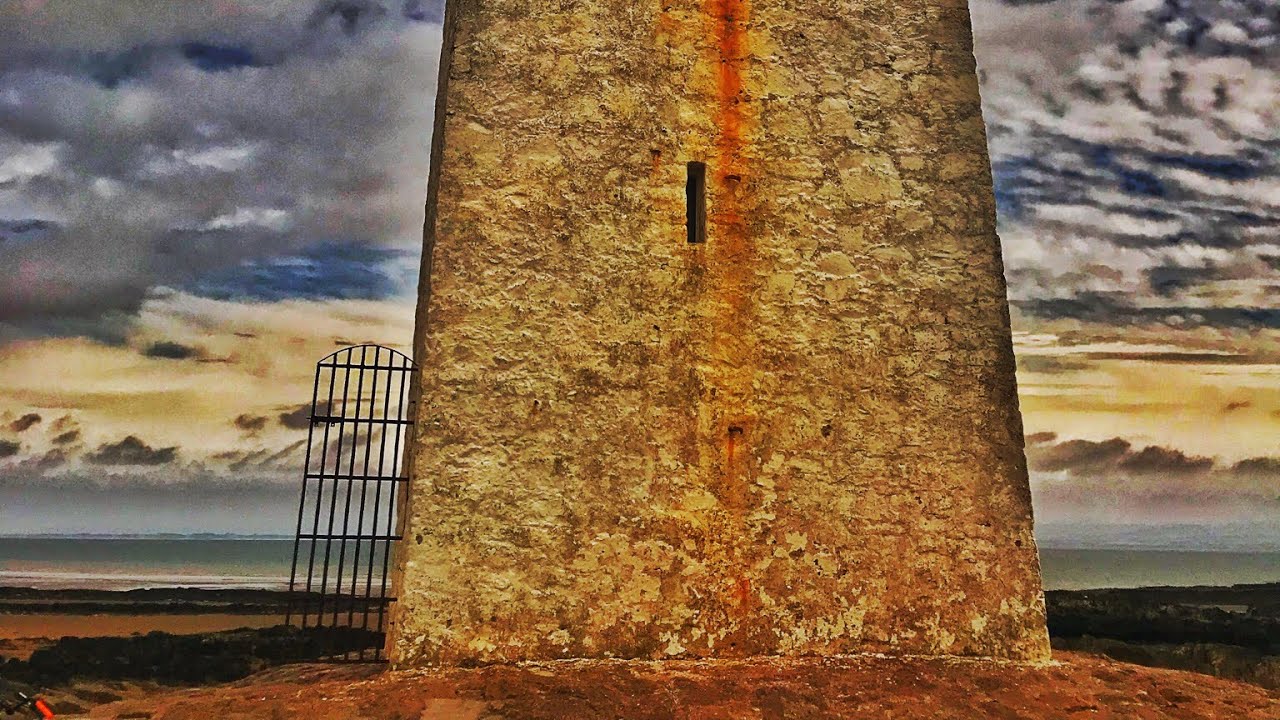 Inside Southerness lighthouse
