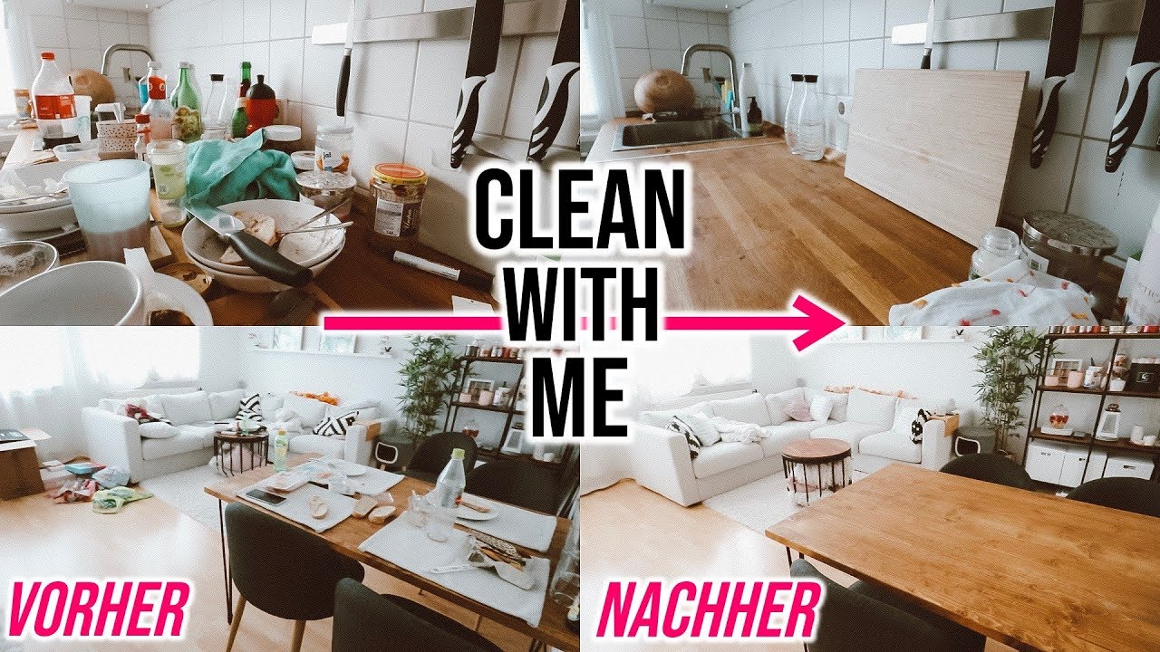 XXL Clean with me! Die ganze Wohnung aufräumen VLOG I Meggyxoxo
