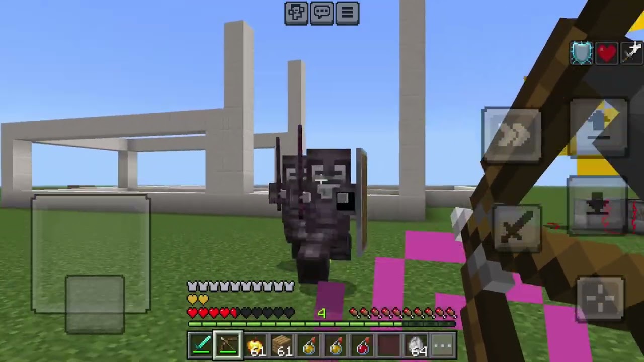 Pvp match 1vs3 skeleton full neatherit aur at😈😈