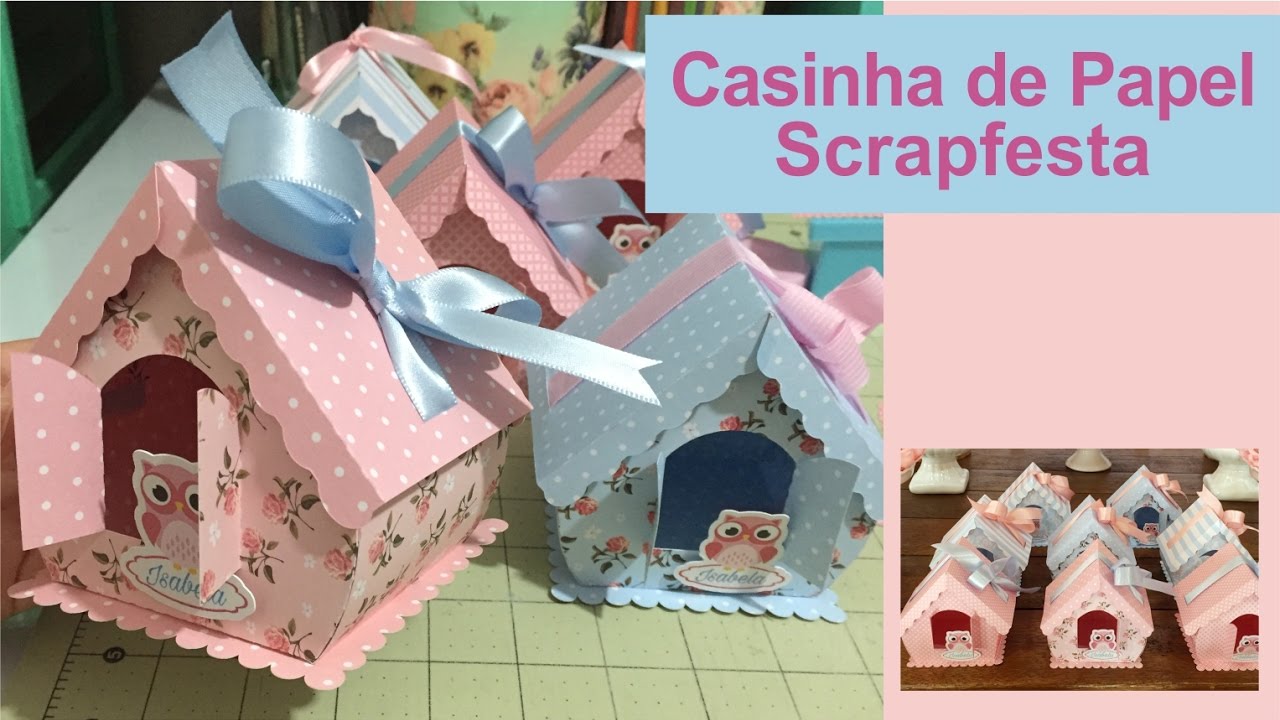 Como Fazer Casinha de Papel