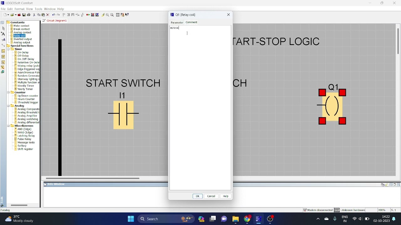 Simple Start-Stop Logic