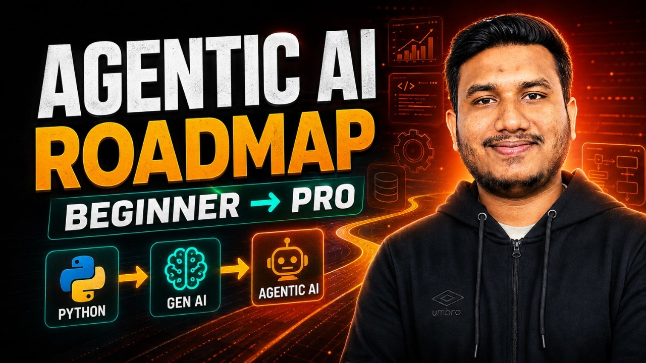 Complete Agentic AI Learning Roadmap: From Beginner to Pro Level