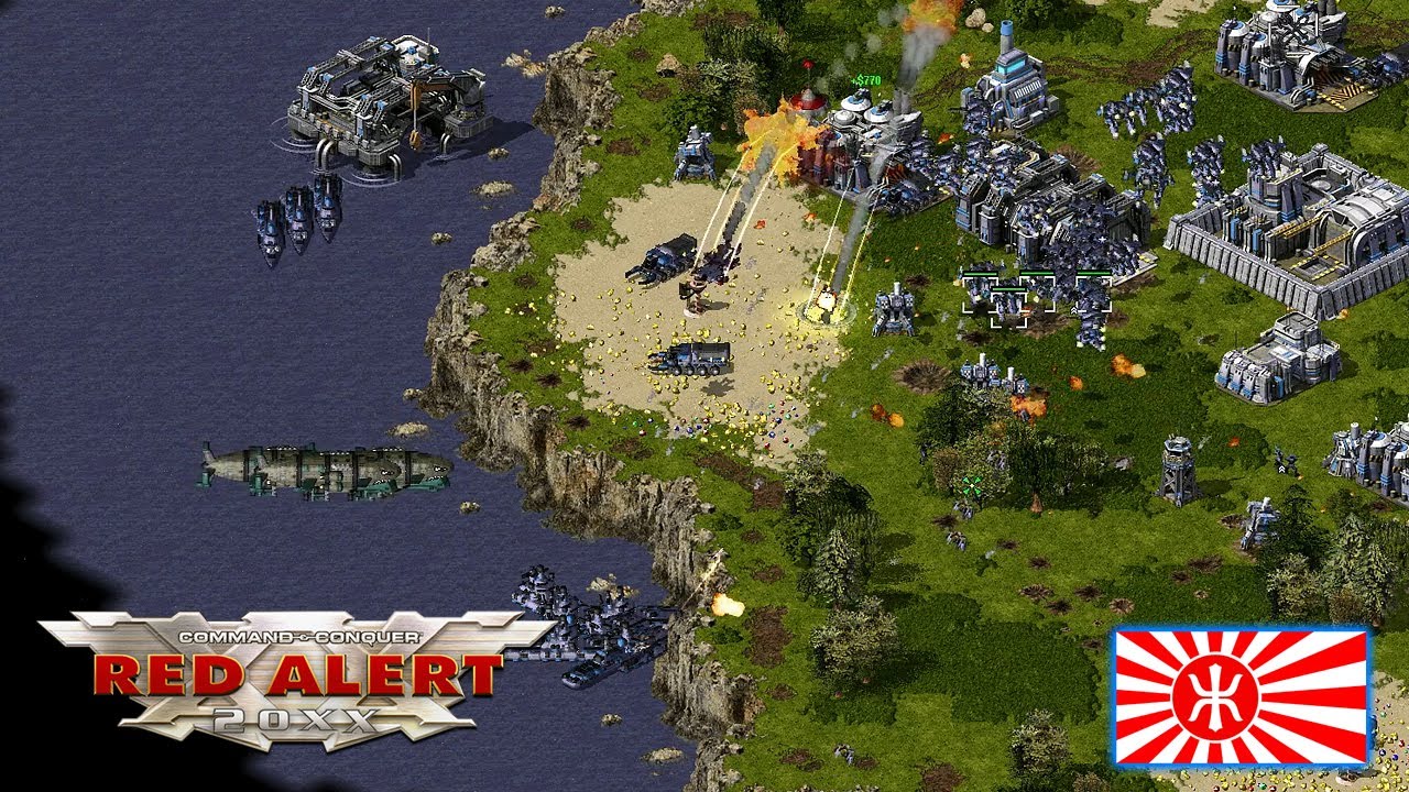 Red Alert 20XX 1.0.6C - 2vs3 Hard AI with Pacific Shogunate