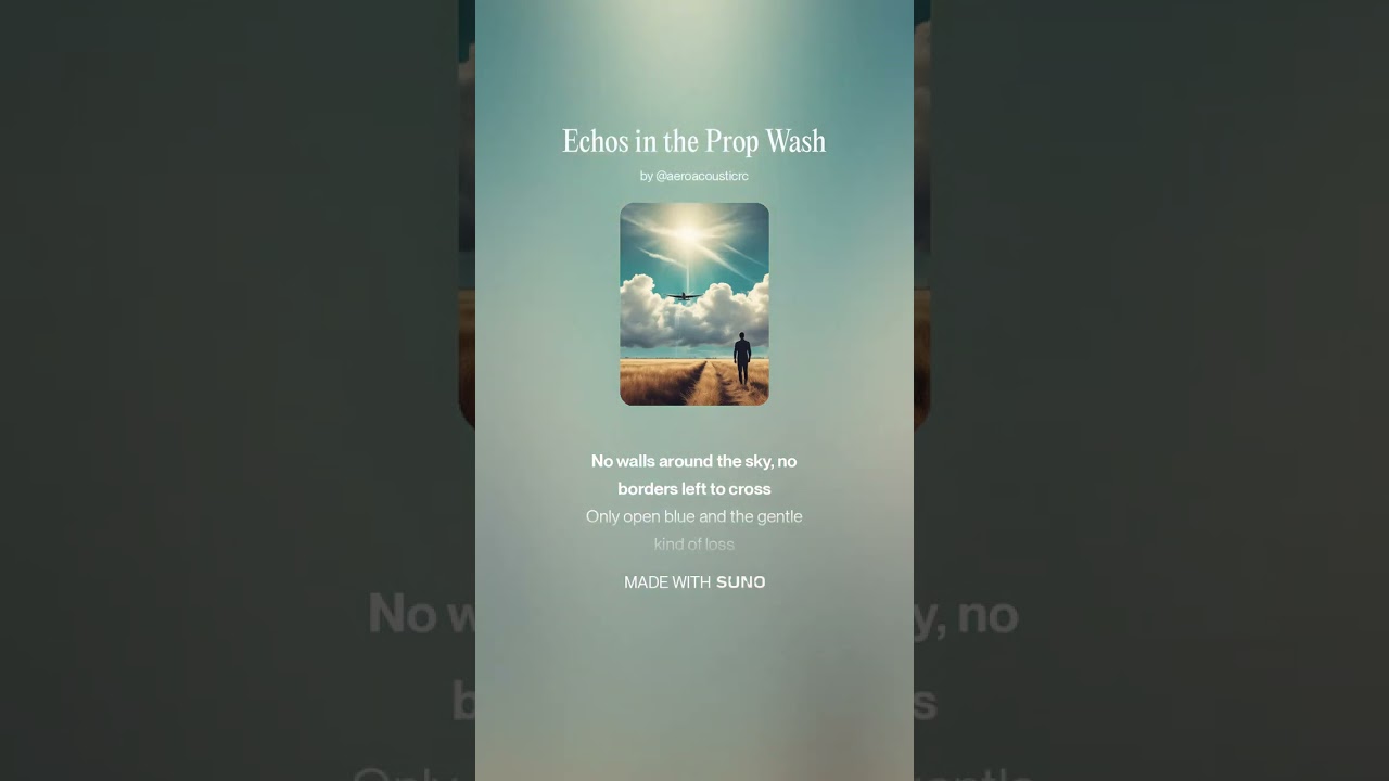 Echos in the Prop Wash