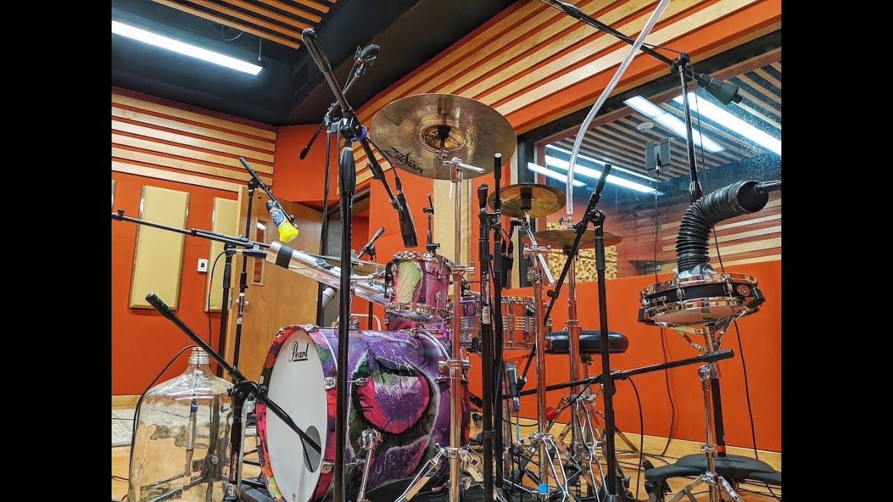 CREATIVE DRUM MIC'ing - Setup Overview & Listen