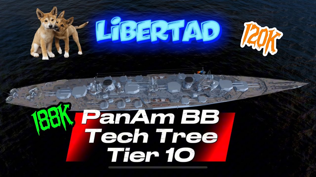 Libertad PanAm BB Damage Dealer - WOWSB World of Warships Blitz