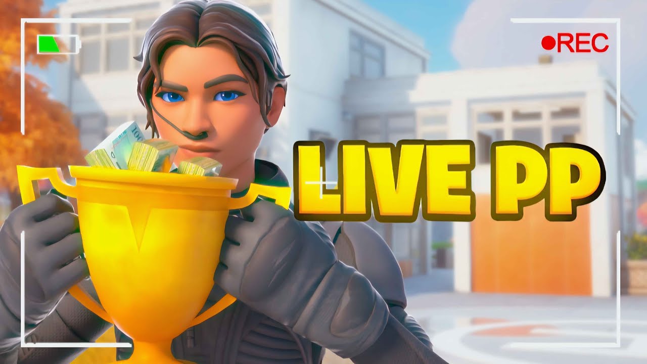 LIVE FORTNITE PP CHILL😎🏝!!!