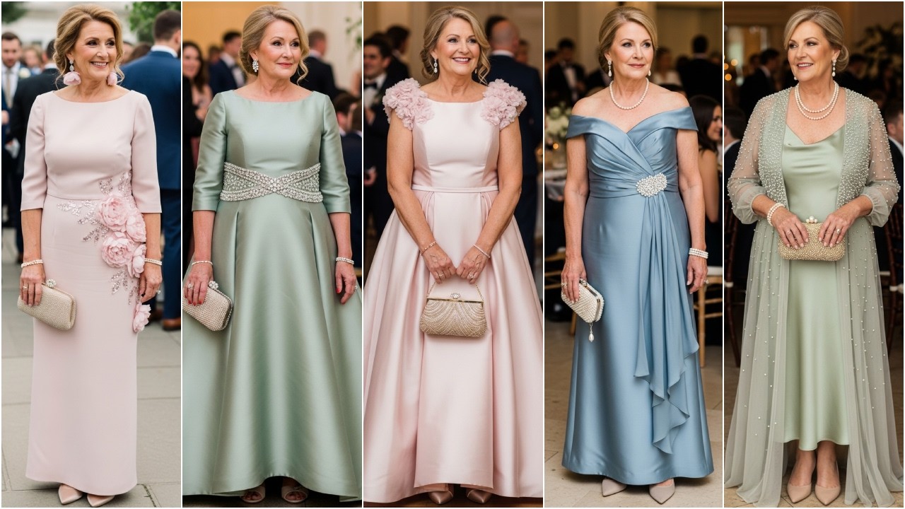 Sage Green, Dusty Blue & Blush Pink Mother of the Bride Dresses: Timeless Colors That Make You Glow