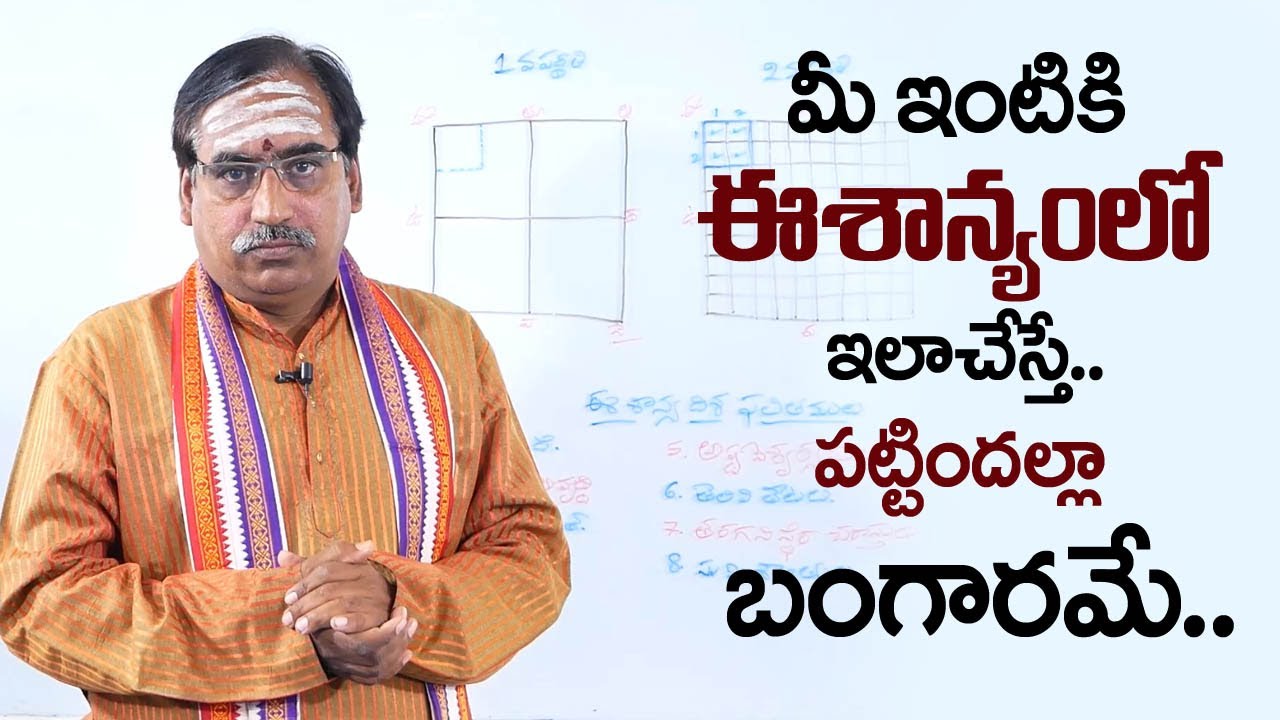Eesanyam Vastu in Telugu || Northeast Corner Vastu || Vastu Shastra for Home | Vastu for Eesanyam