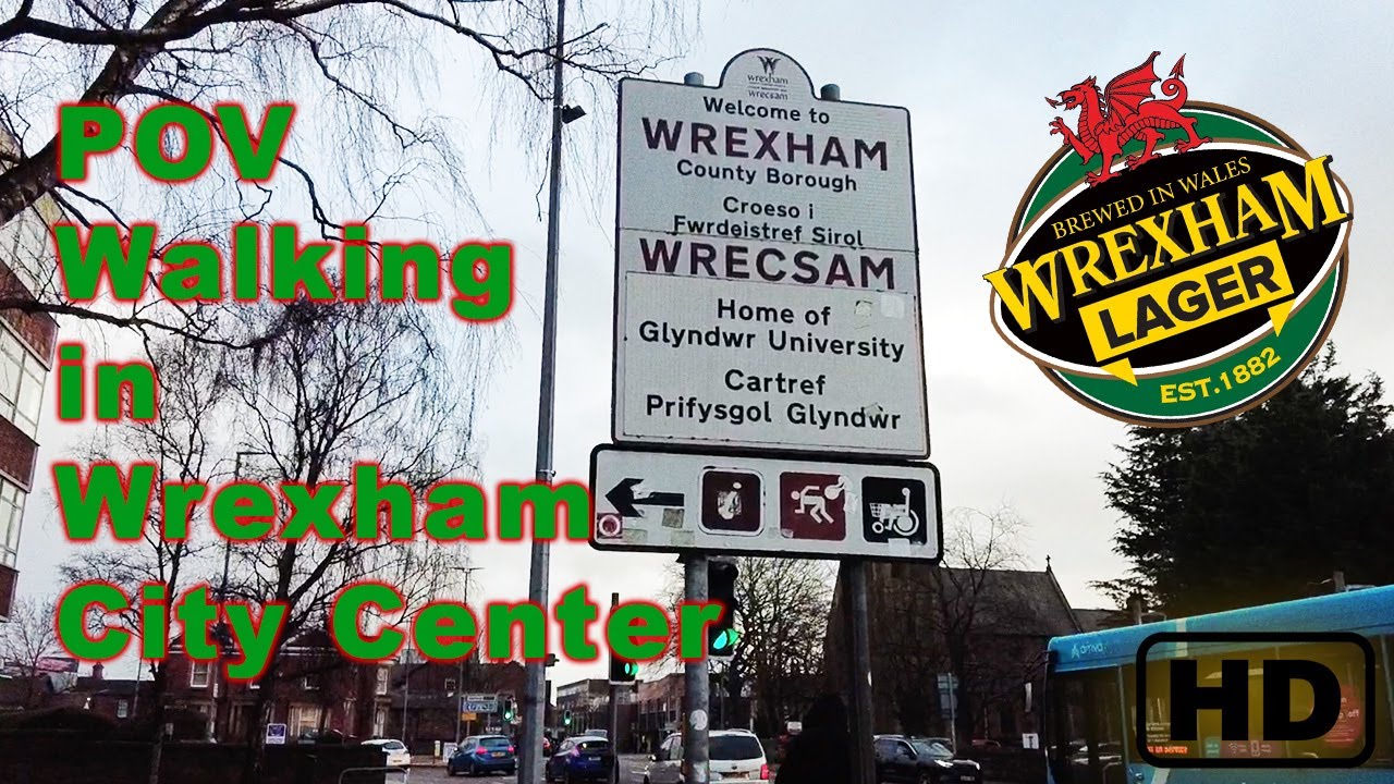 WALKING THROUGH WREXHAM CITY CENTER POV 📍 Wrexham, Wales