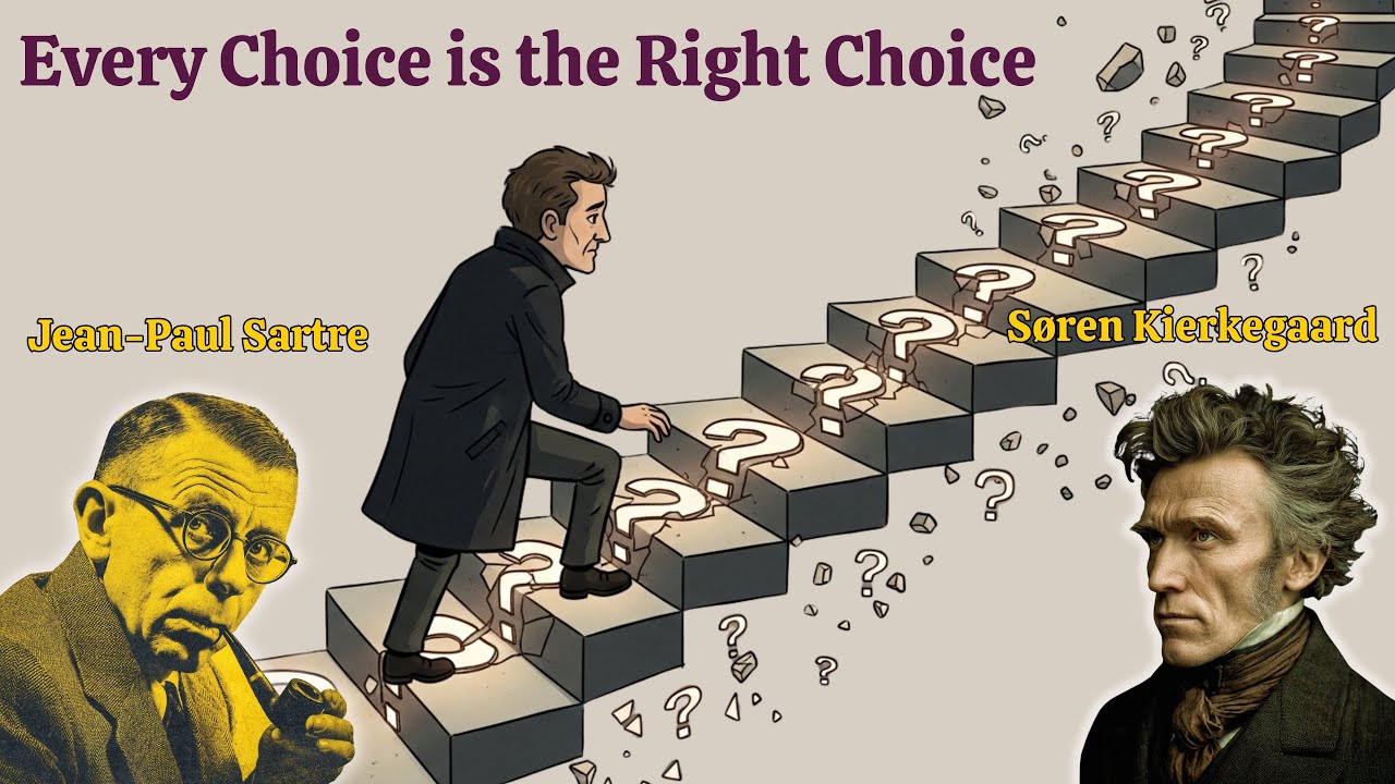 Every Choice is the Right Choice: Why Your Decisions Define Who You Are - Sartre & Kierkegaard