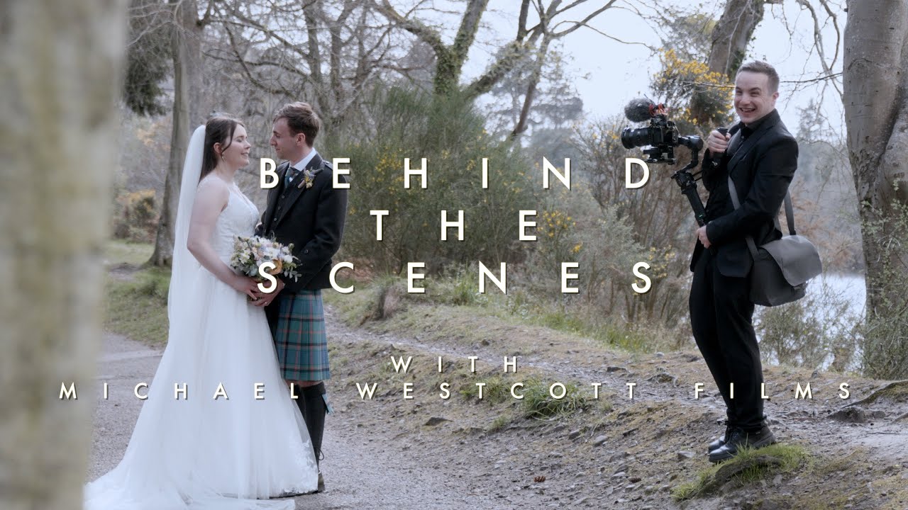 Behind the Scenes at a Wedding in Inverness, Scotland