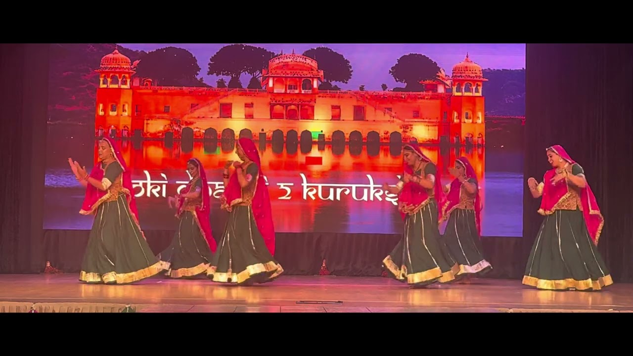 Rajasthani Dance Performance 2025. Ghani Khamma2 X Ghoomar -Nandini Yagi X Gherdaar Ghoomar..