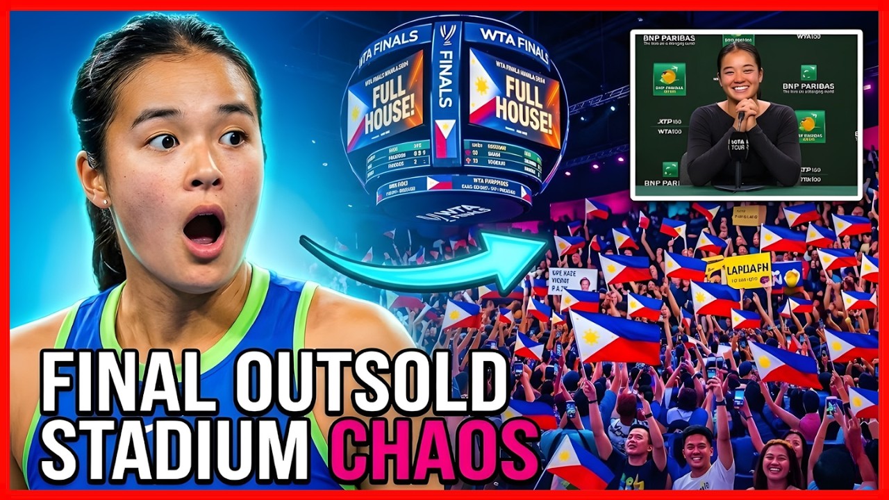 WTA EXPOSED! 🔥 Alex Eala’s Practice Draws BIGGER Crowd Than The Finals! 😱