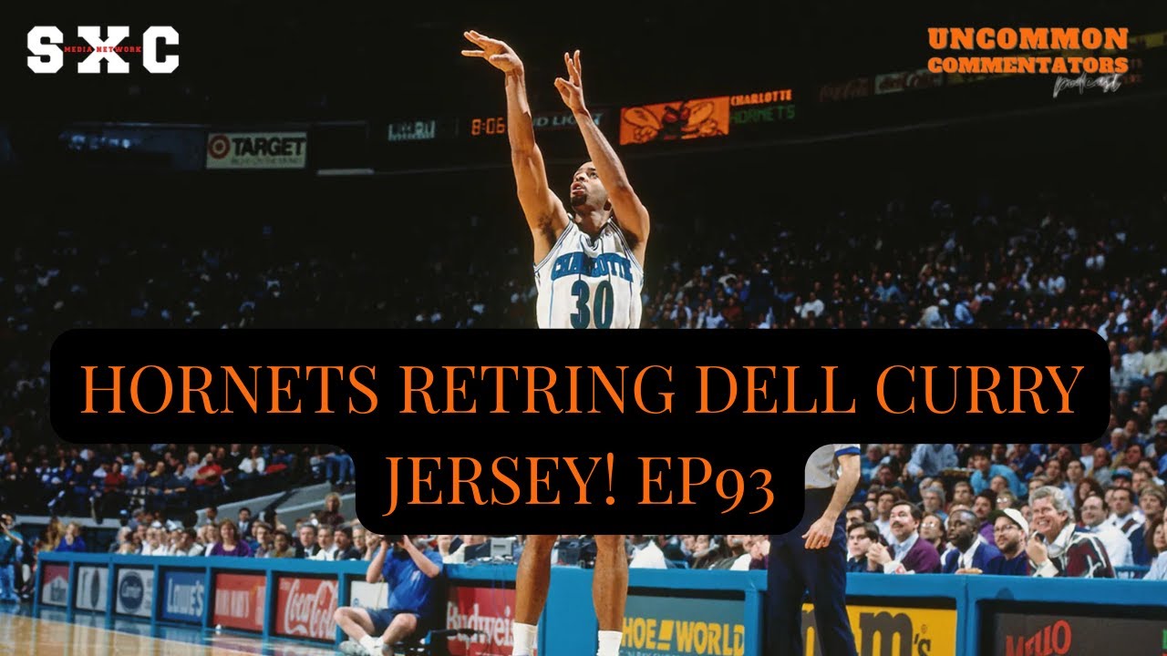 HORNETS RETRING DELL CURRY JERSEY! EP93