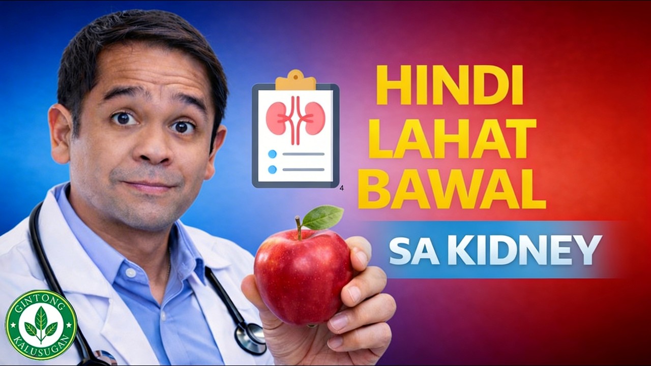 Gabay ng Doktor: 6 Na Pagkain at Inuming Nakakatulong Mag Protect ng Kidney!