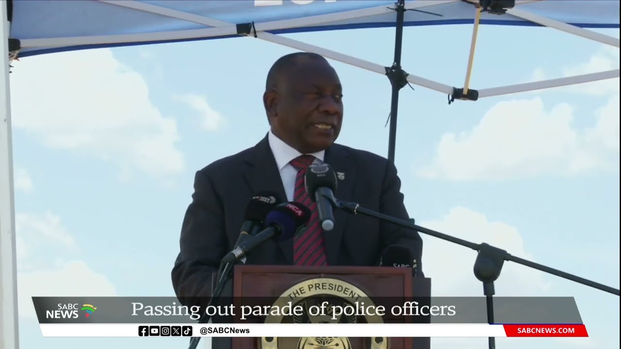 SAPS | Ramaphosa delivers keynote address at Passing Out Parade of new police recruits in Kimberley