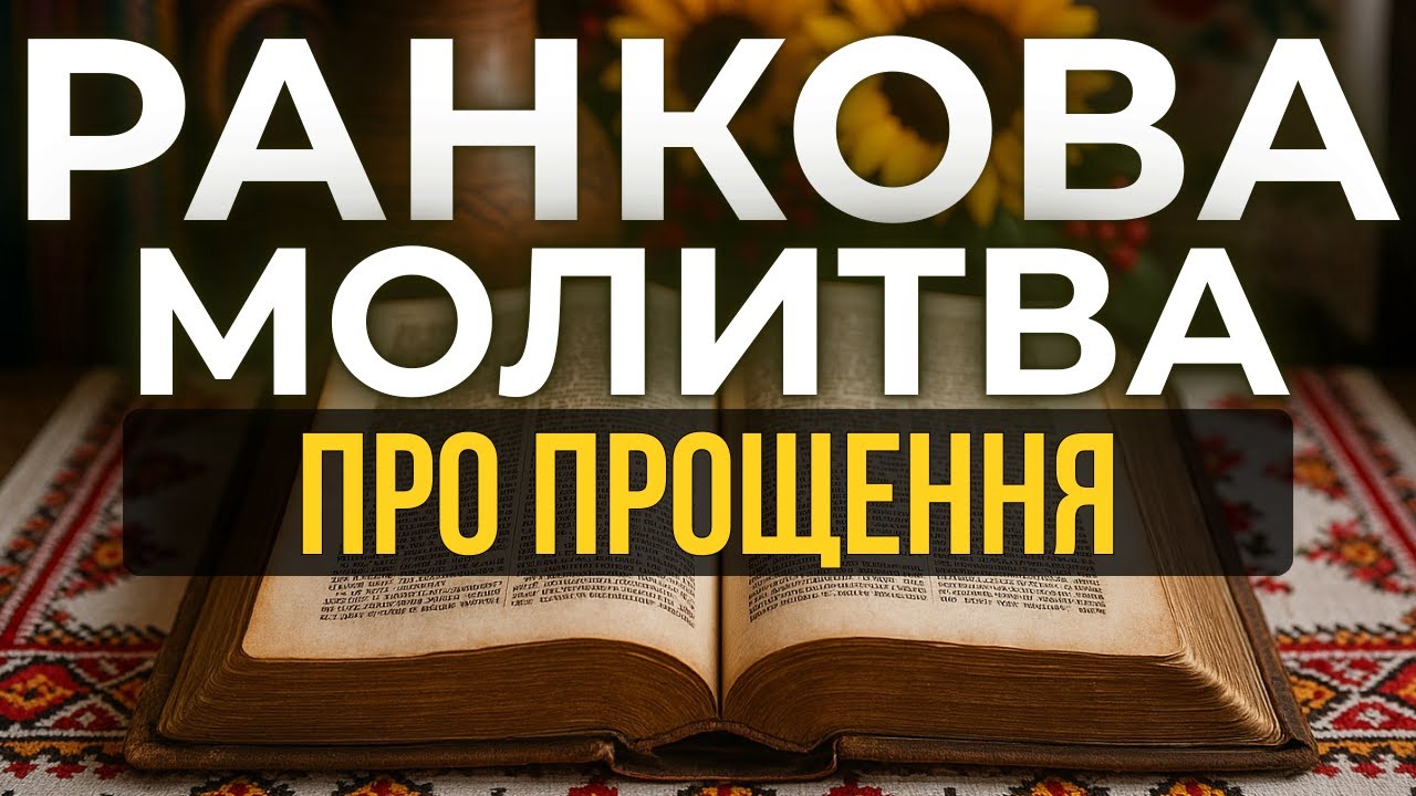 😢 Не Можеш Простити? Ця Молитва Змінить Твоє Життя Назавжди