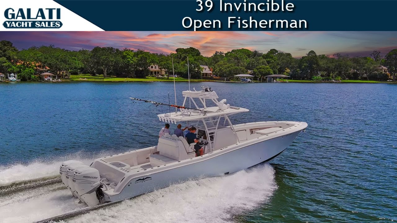Invincible 39 Open Fisherman
