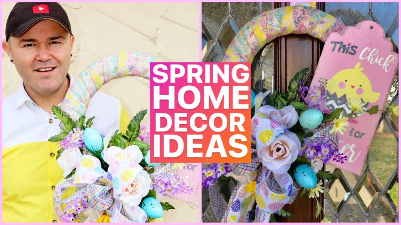5 SPRING EASTER HOME DECOR IDEAS  /  INTERIOR DESIGN