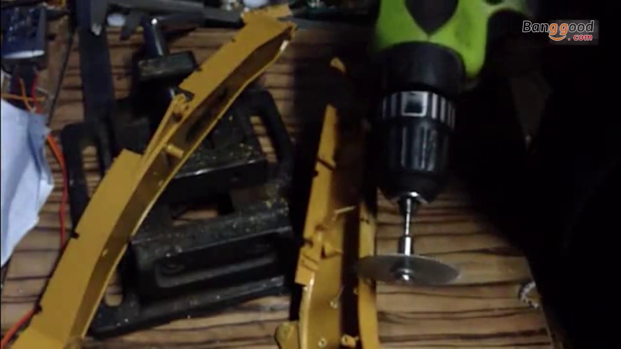 Huina Metal Strength Main Arm Second Arm Bucket Arm Driving Rod for RC Excavator