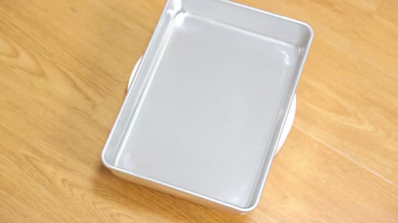 RK Bakeware China 5 Size In a Set Aluminum Rectangle Cake Pan Cake Mould Cake Tray