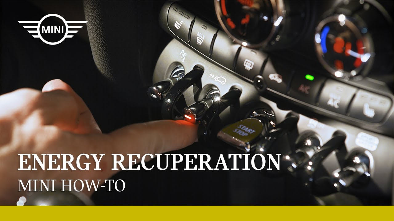 Energy Recuperation | MINI How-To