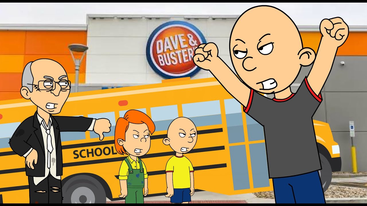 Classic Caillou Misbehaves At The Field Trip/Grounded