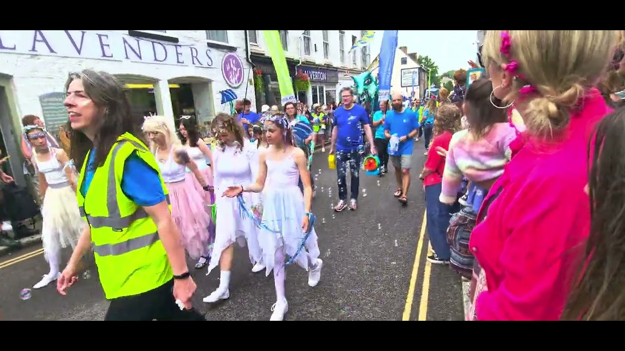 Penzance mazey day Golowan parade 11am 2025. Be kind please with comments