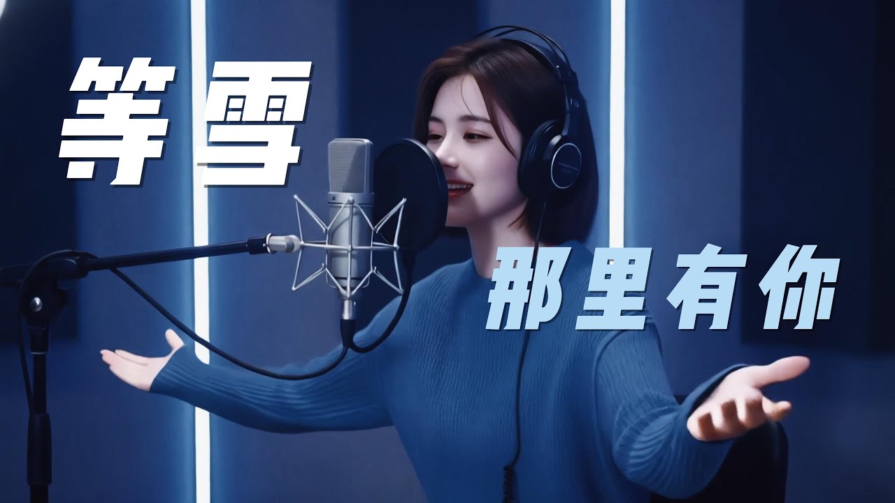 原创首发新歌《等雪》祝你们2026都好 A beautiful singer performs her original song#网红歌曲#美女歌手#华语歌手#数字人歌手#musci #网络热歌