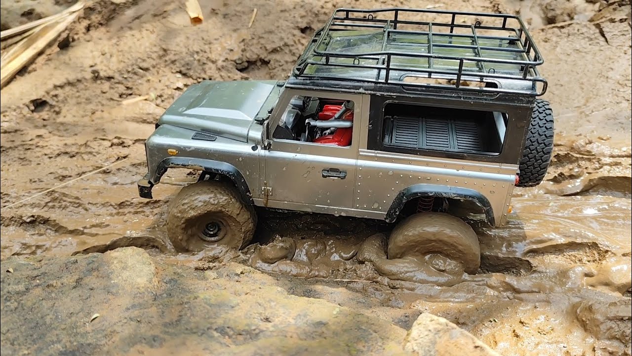 the most terrifying jeep until it gets into a mud bath and is difficult to move‼️wild track