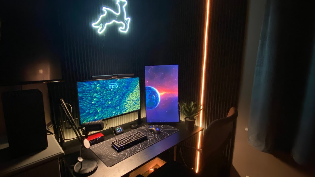 I Built My DREAM Desk Setup