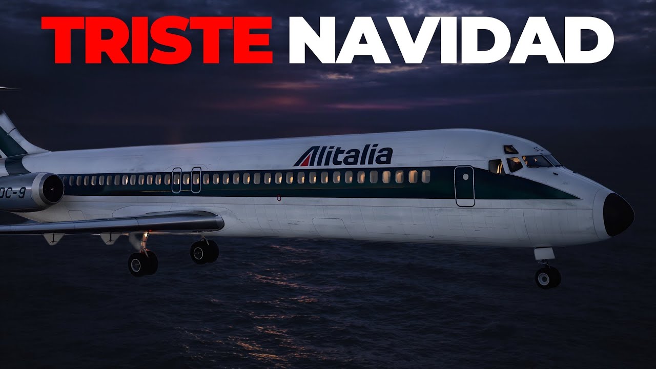 Accidente aéreo en Italia: Reconstrucción de los últimos minutos del Vuelo 4128 de Alitalia