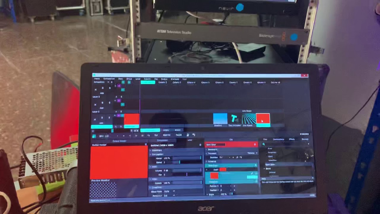 ArtNet nodo pixel led tira resolume 7