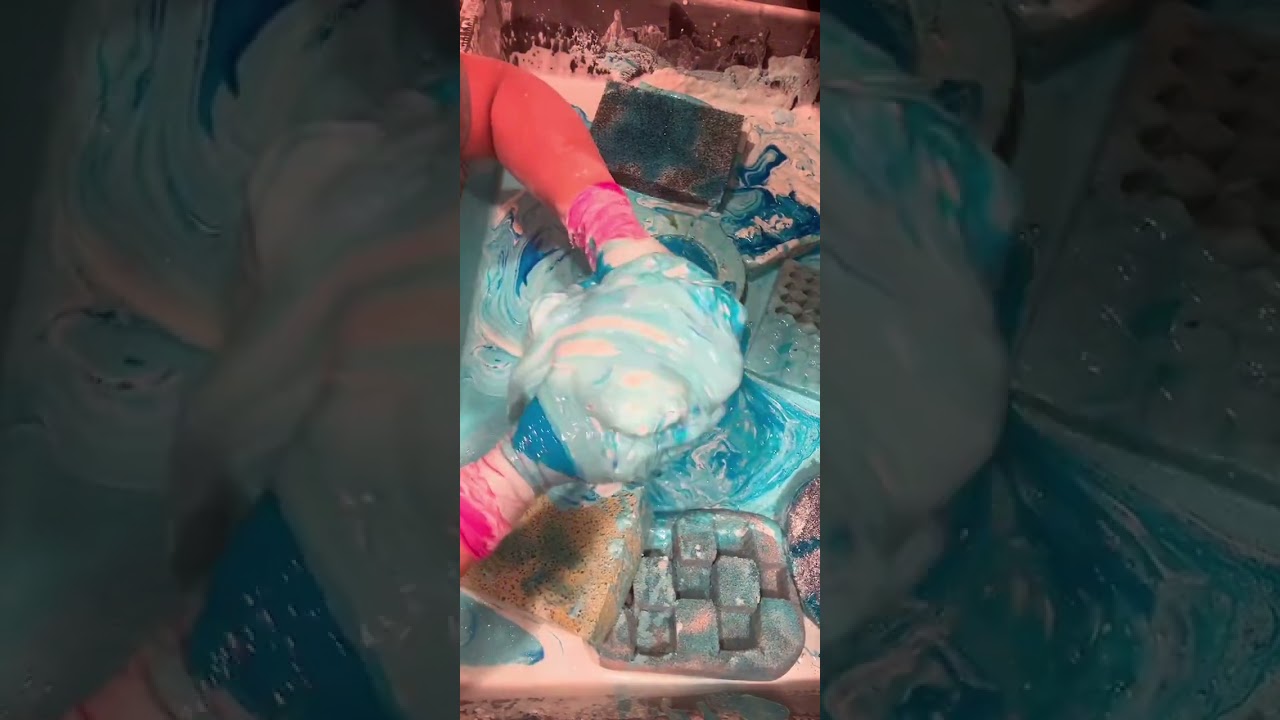 8K celebration recap #asmr #asmrsounds #spongesqueezing #cleantok 