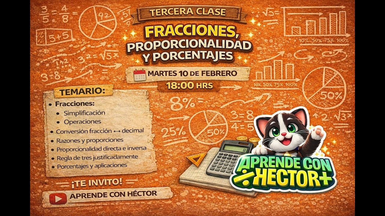 Fracciones, proporcionalidad y porcentajes