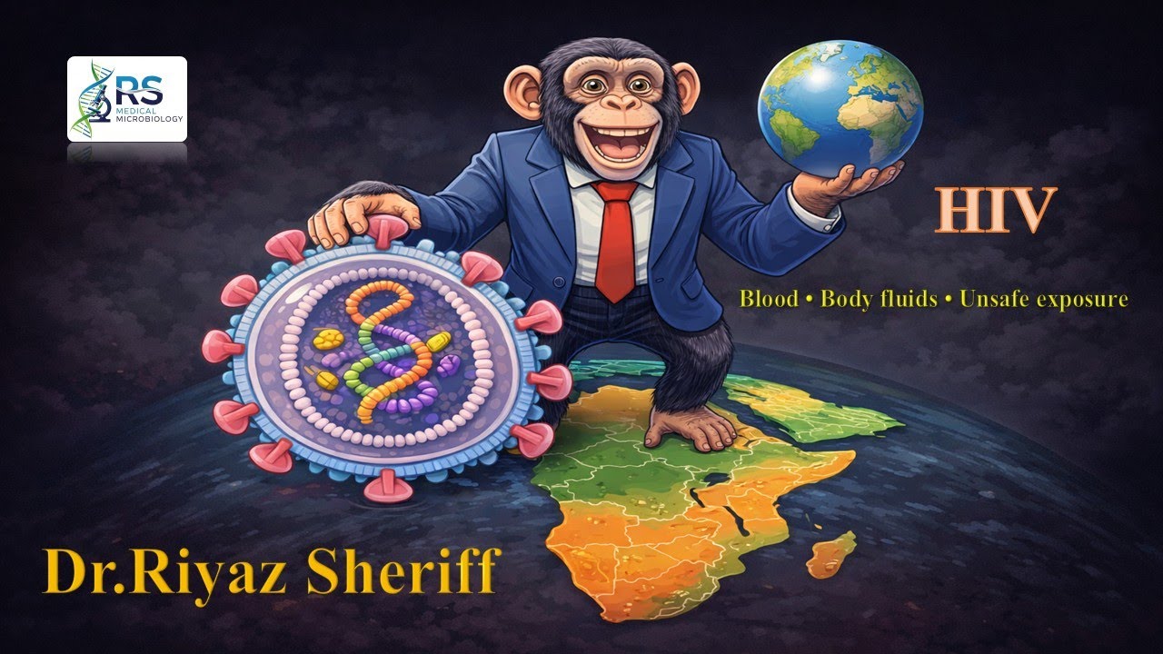 HIV Infection Explained Simply: Microbiology for MBBS