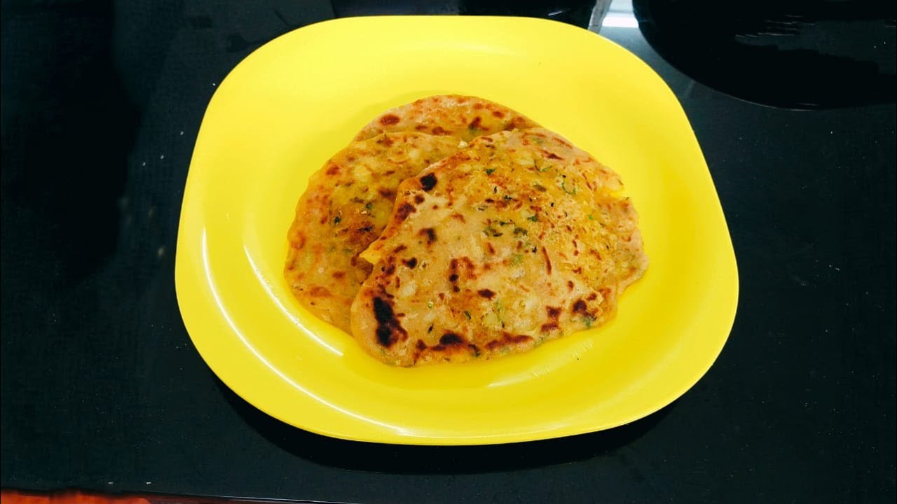 ഗ്രാന്‍റ് ആലൂ പൊറോട്ട 😀👌😊... (Aloo Paratha)