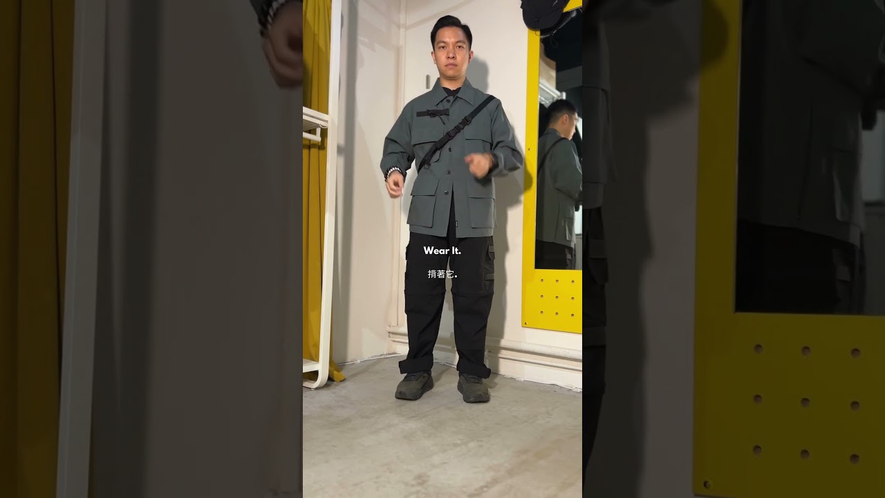 A Hybrid Pants, Bag and Shorts?! Here you go.