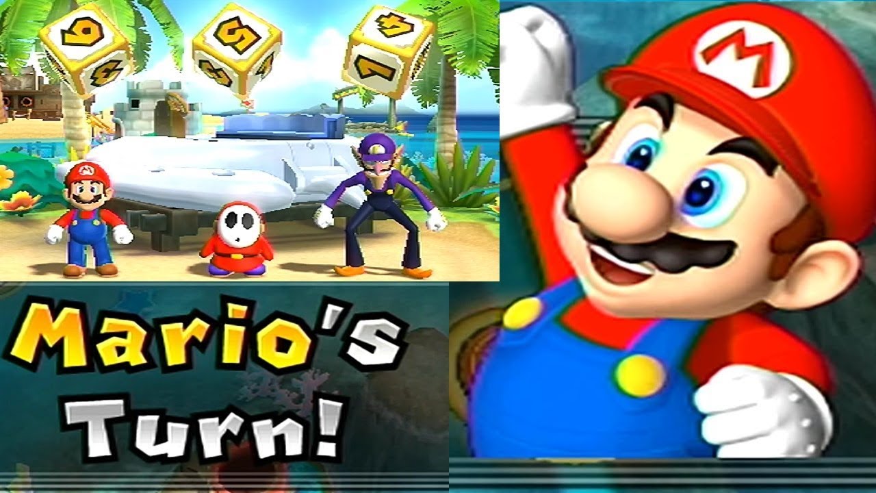 Mario Party 9◆Solo Mode #146 Mario◆Blooper Beach