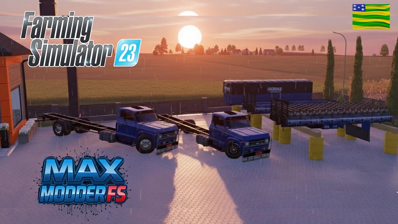 FS23 MOD CHEVROLET D60 TOCO + PAC DE CARROCERIAS 