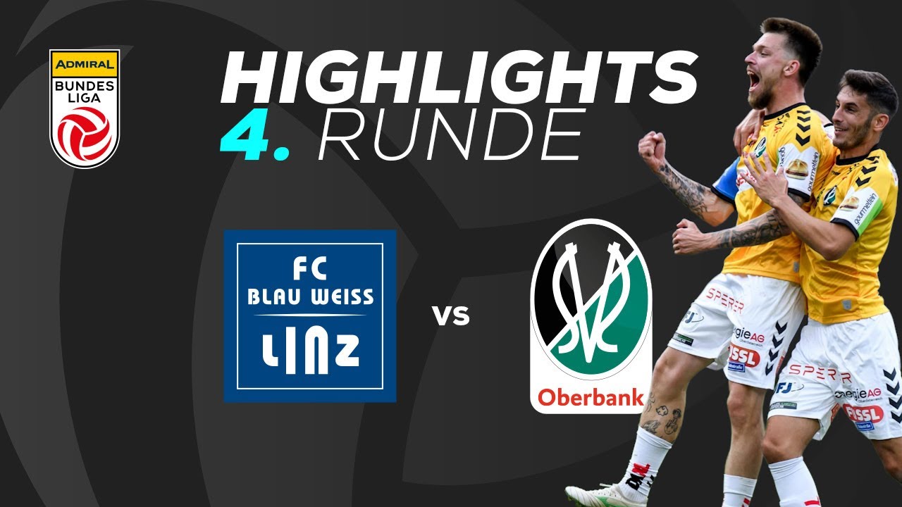 FC Blau-Wei&szlig; Linz - SV Oberbank Ried 4. Runde ADMIRAL Bundesliga 2025/26