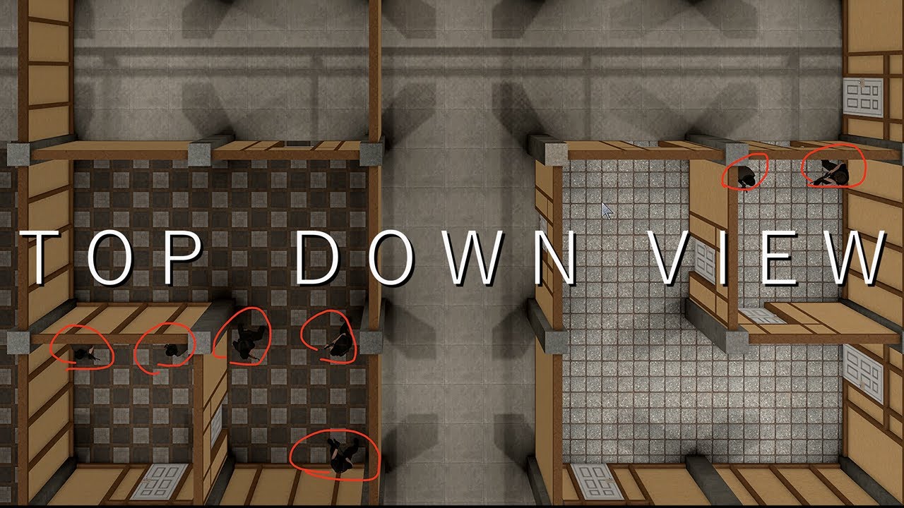 Top Down View | 1-Man CQB | Tactical Assault VR
