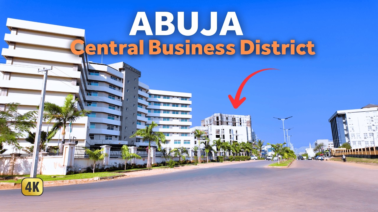 Abuja CBD Walk in 4K: Nigeria&rsquo;s Most Impressive City Center