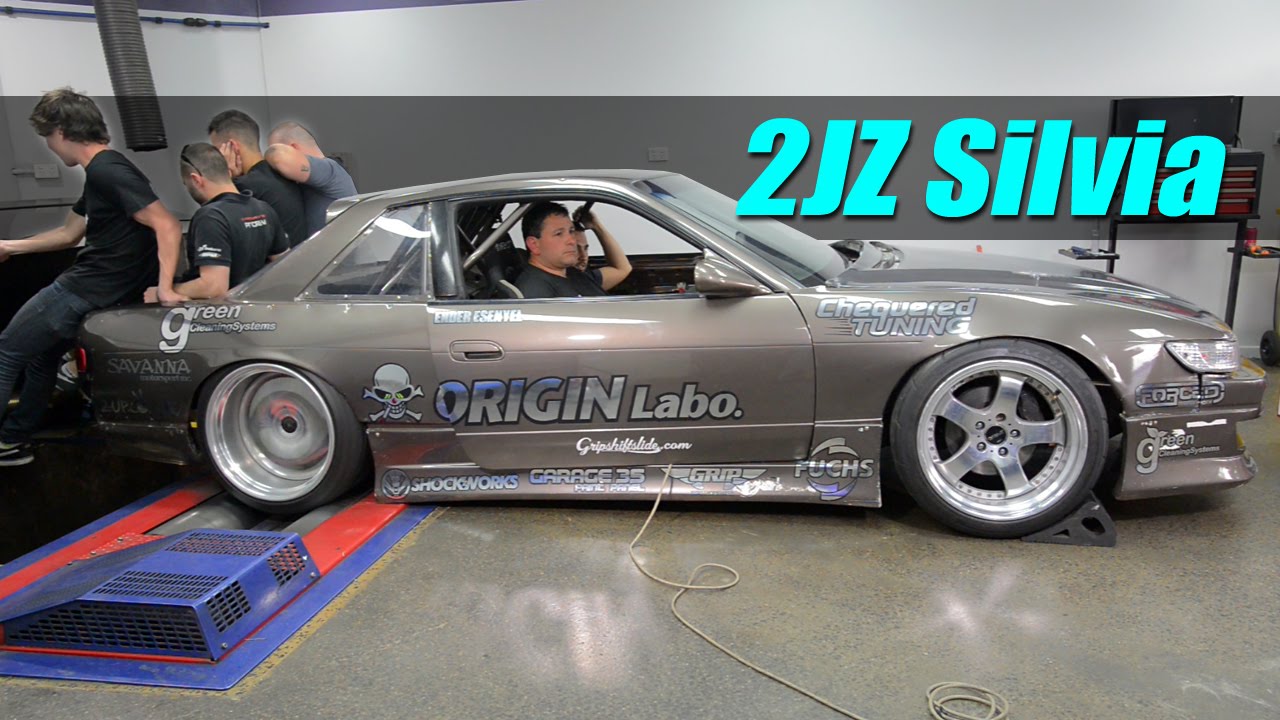 2JZ Silvia Drifter on dyno