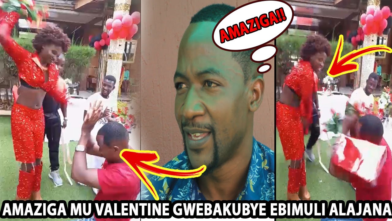 Kika! Ebya Valentine byatabuse Wuno Shafic Omuwala Gweyakubye Ebimuli bya Valentine Naswaluka