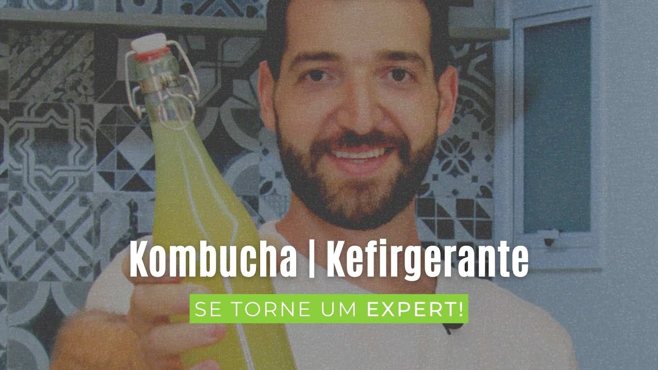 Curso Kombucha - Etapas do processo, primeira e segunda fermentação