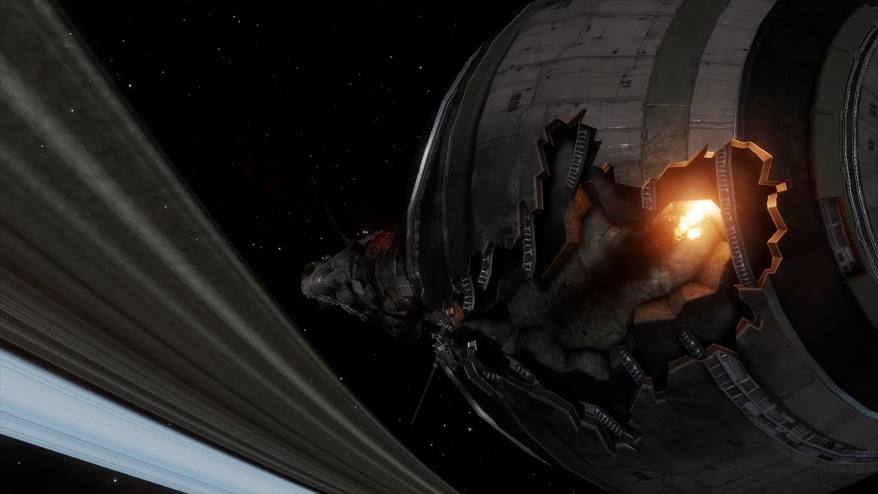 Ghost Ship Adamastor, Elite Dangerous Odyssey.