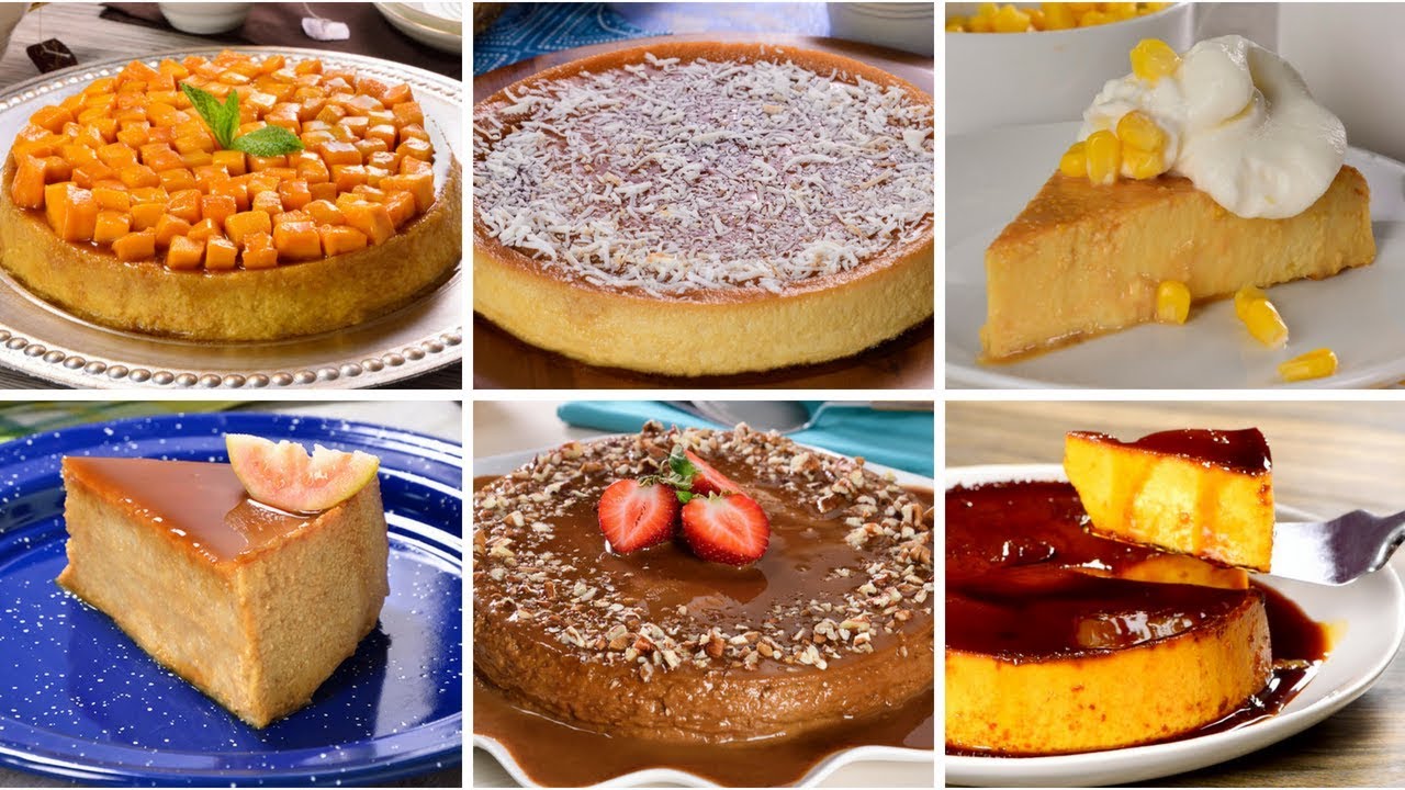 6 recetas de flanes caseros mexicanos